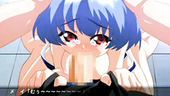 Shy girl masturbate dick feet and then swallows it deep in the throat