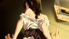 Brunette girl with big breasts and wet pussy enjoys hairy cock