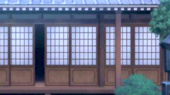 Big titted brunette gaisha swallows cum of her master