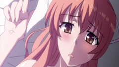 Redhead hentai beauty is roughly pounded into her anus