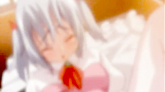 Cute toon babe in sexy white lingerie deeply gets big cock