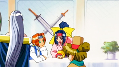 Beautiful hentai princess fucks hard after the battles