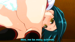 Delicious teen has first sex with her boyfriend in hentai cartoon