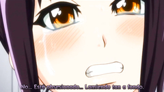 Delightful brunette schoolgirl and her first oral foreplay