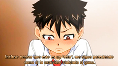 Delightful brunette schoolgirl and her first oral foreplay