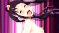 Cartoon teenage couple and their passionate sex action