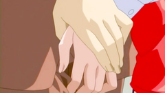 Busty schoolgirls in crazy hentai porn cartoon getting drilled like a sluts