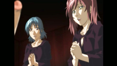 Busty chicks in the futunari cartoon porn action