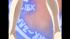 Hot blue-eyed blonde girl with beautiful tits in the erotic xxx toon