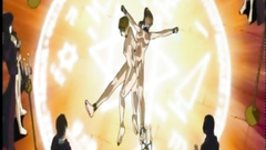 Erotic ritual ends with big troubles for a naked bondaged cutie