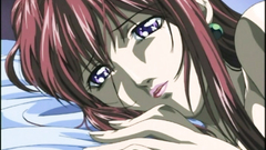 Wet dreams of big breasted redhead gal - oral temptation in hentai toon