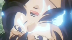 Drawn hentai madness for a handsome brunette gal