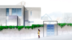 Short-haired brunette seduced by her older step-brother