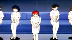 Horny lesbian nurses play with sex toys and masturbate