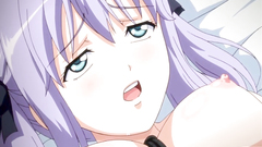 Bondaged beauty masturbated till orgasm in hentai toon