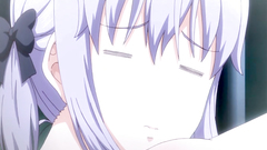 Bondaged beauty masturbated till orgasm in hentai toon