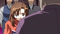 Brown-haired cutie has some sexual adventures in sex cartoon