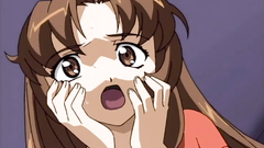 Brown-haired cutie has some sexual adventures in sex cartoon