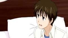 Handsome blonde teen rides cock for the first time