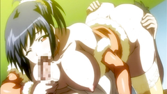 Sexy brunette chick with big tits loves hardcore drilling