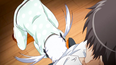 Innocent girls first time pounding in hentai sex toon