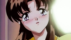 Classic hentai sex toon with handsome blonde and brown-haired girls