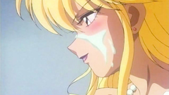 Classic hentai sex toon with handsome blonde and brown-haired girls