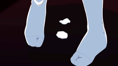 This redhead cutie with big jugs dreams about massive cock