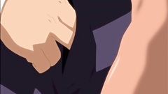 Submissive young girl and brutal experienced man