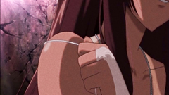 Submissive young girl and brutal experienced man