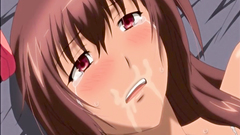 Slender hentai cutie ruined by massive cock