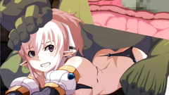 Petite elvish babe anally destroyed by horny orc