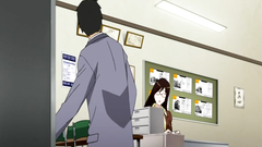 Lustful brunette office slut gets what she wants