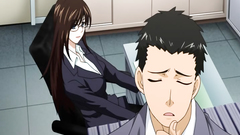 Hentai sex cartoon with busty and horny secretary