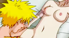 Lying on back Sakura really felt the power of Naruto