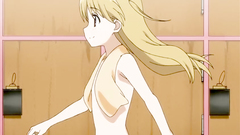 Young and seductive babes have sex in the hot springs