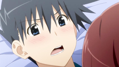 Handsome stud seduced by horny schoolgirl teens