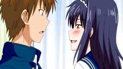 Seductive schoolgirl feels so horny and can't resist to this feel