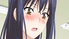 Seductive schoolgirl feels so horny and can't resist to this feel