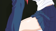 Seductive schoolgirl feels so horny and can't resist to this feel