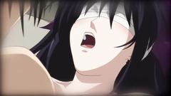 Blindfolded busty babe gets fucked hard and she loves it