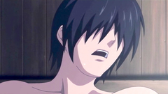 Beautiful brunette babe wants to seduce this handsome stud