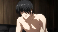 Redhead gal gets messy facial after a nice titjob