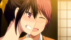 Young busty brunette can't say "no" to handsome stud