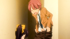 Brutal banging ends with a creampie for a busty slut in the sex toon