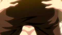 Brutal banging ends with a creampie for a busty slut in the sex toon