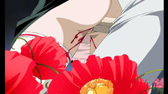 Young hot hentai babes start to make out passionately