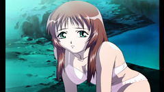 Young hot hentai babes start to make out passionately