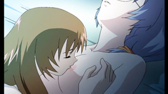 Young hot hentai babes start to make out passionately