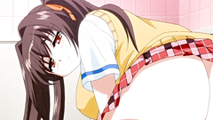 Watch young and sexy schoolgirl gets shy while pissing